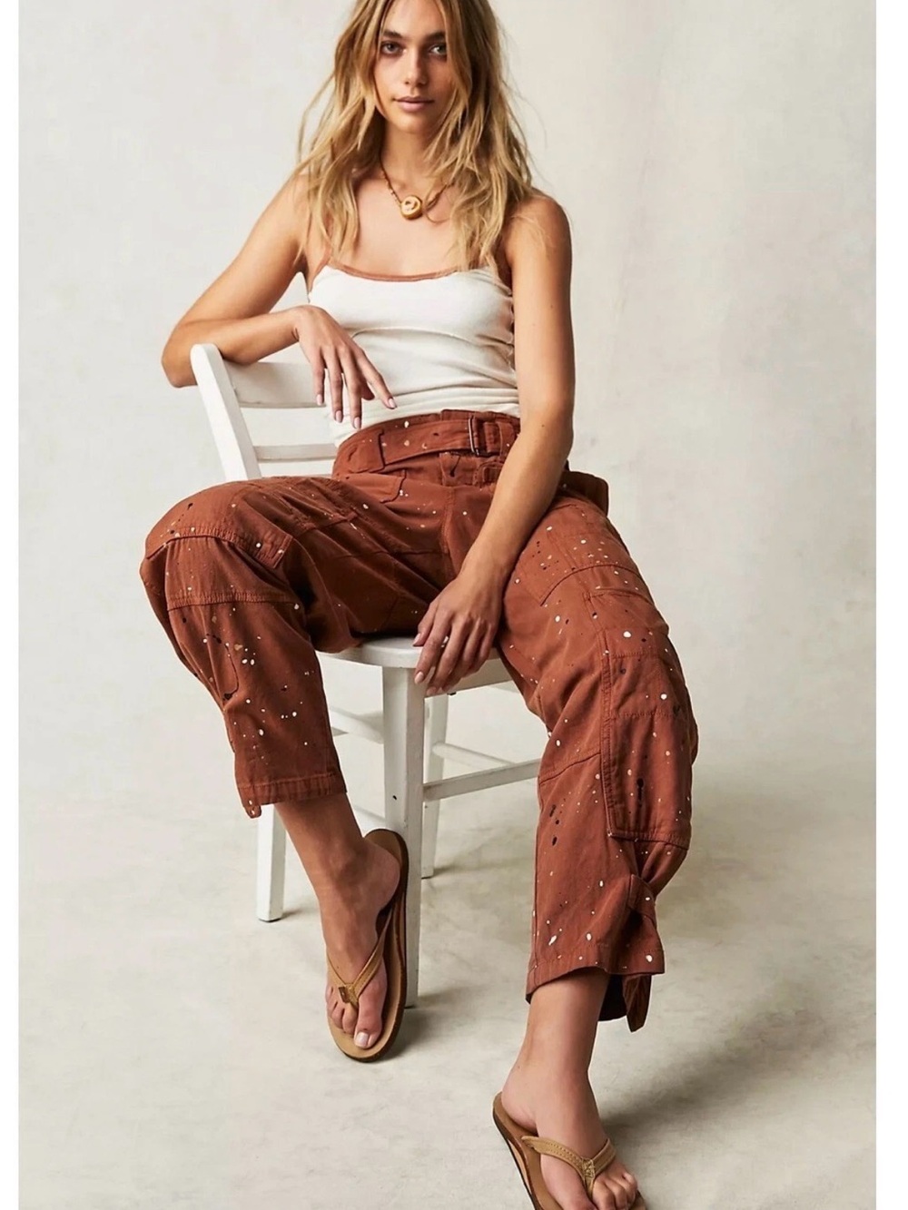 Free People Painter Pants NWT